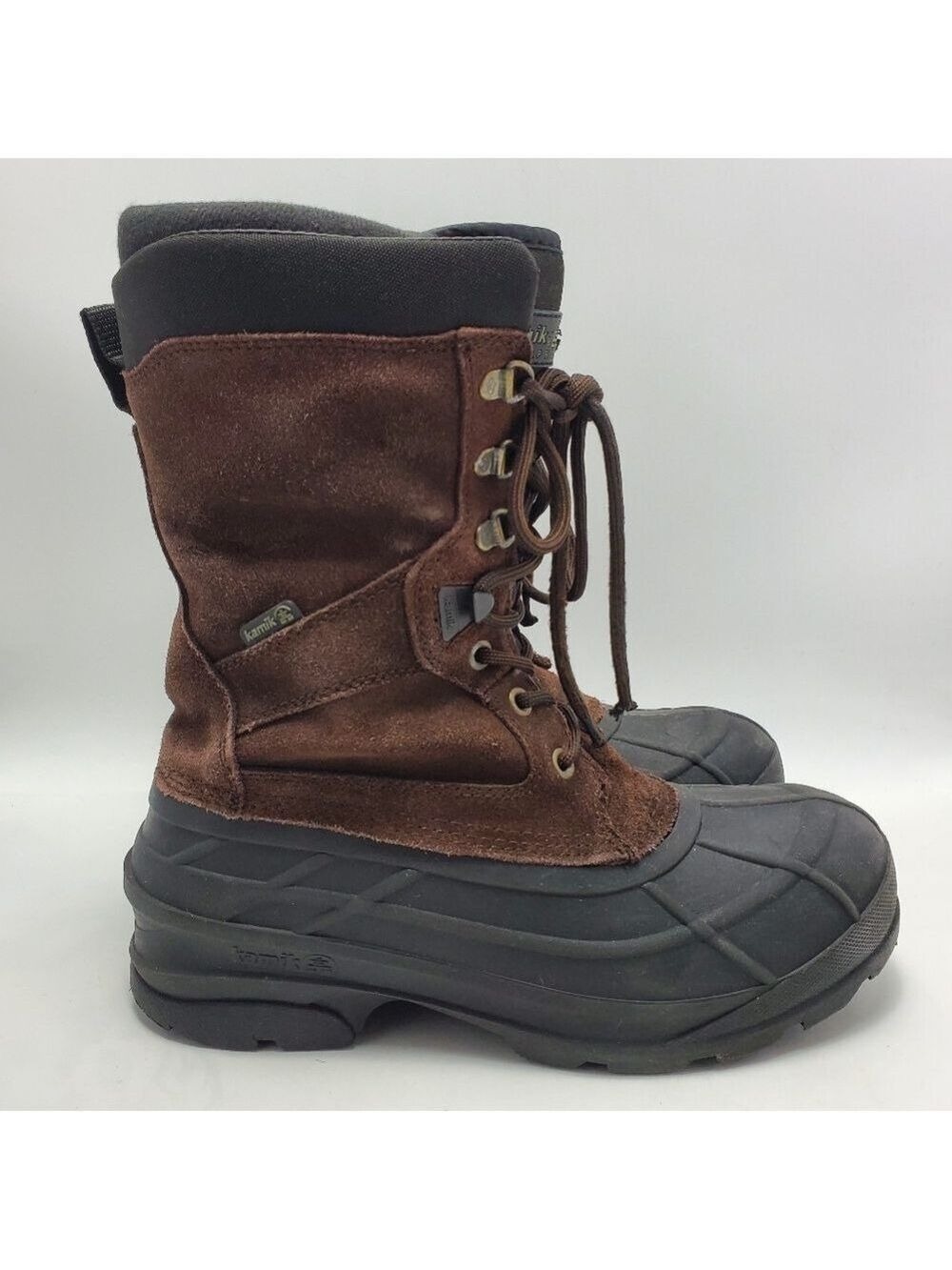 Kamik Nationwide Lace Up Thinsulate Insulation Waterproof Winter Boot Size 7